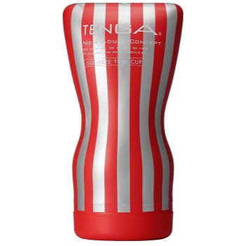 Tenga Squeezer Soft Case Cup masturbator de unică folosință